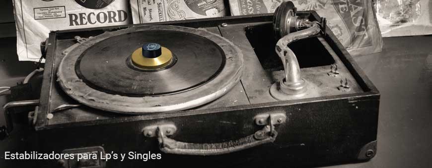 Fabricante Estabilizadores Clamp para Lp's y Singles personalizados.