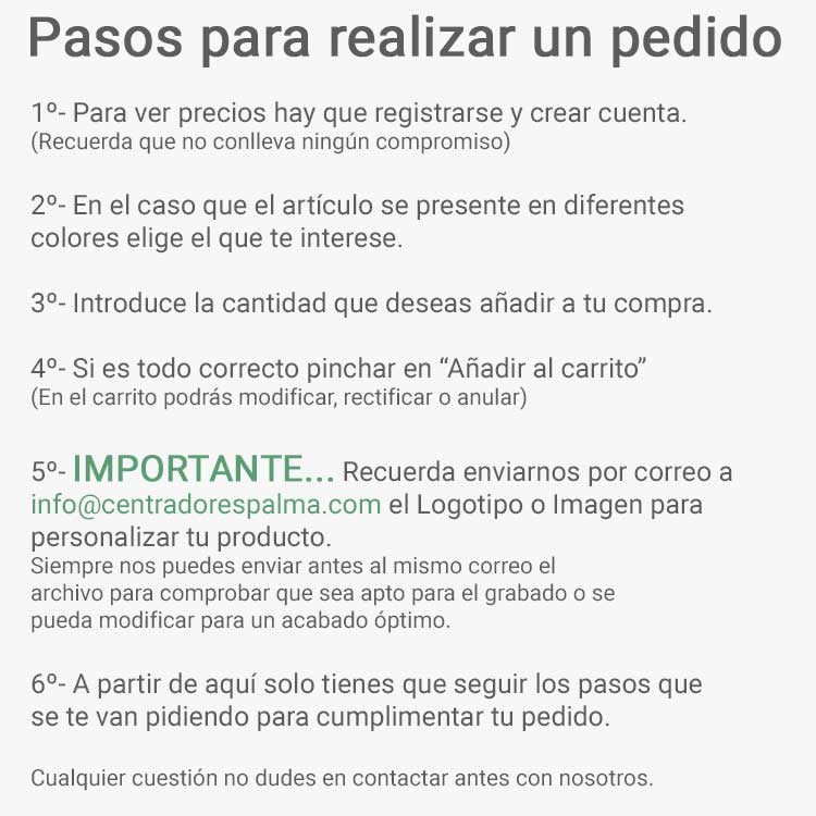 Guía para hacer un pedido